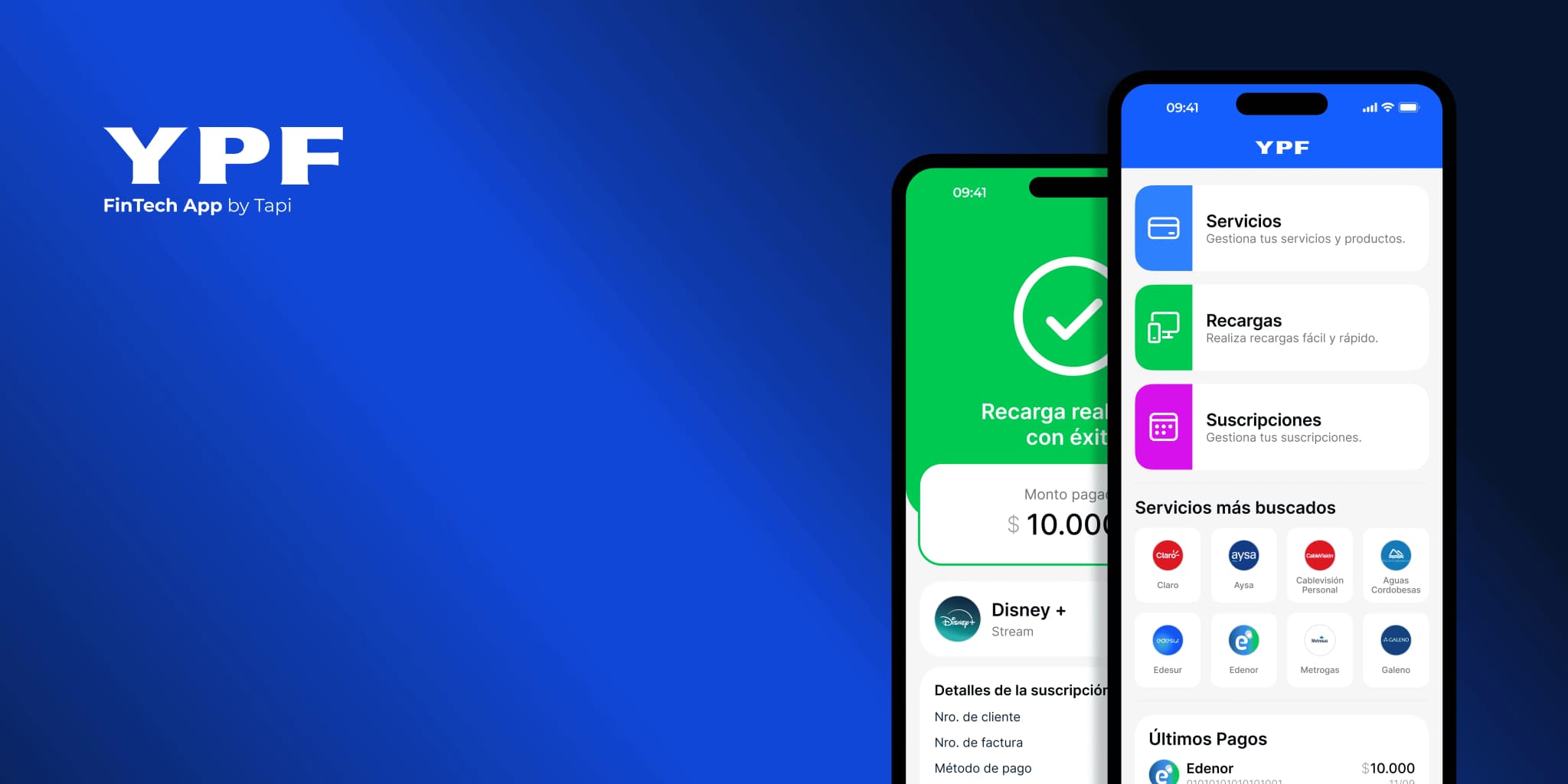 YPF Wallet case study hero image